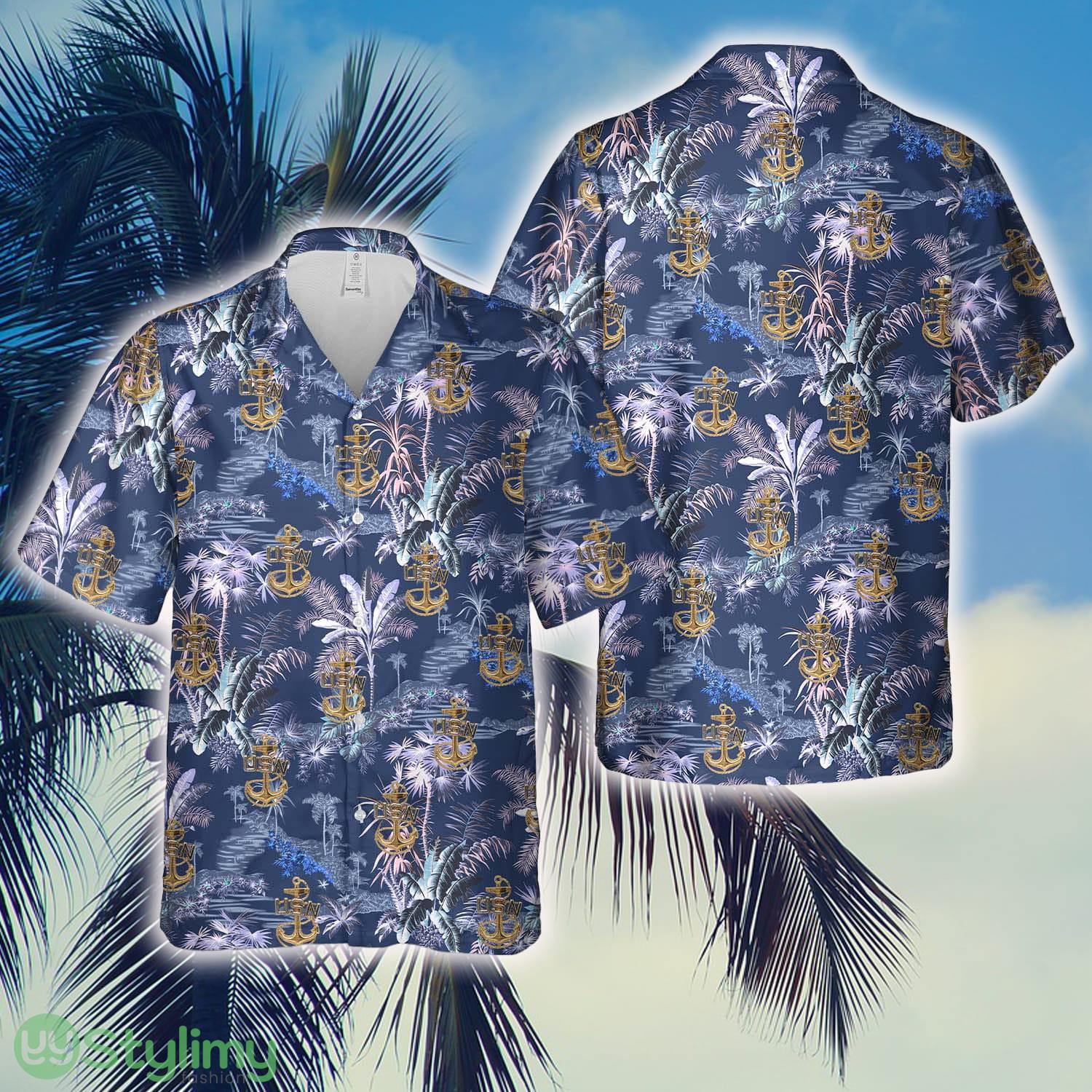 1943 USN CPO Chief Petty Officer Hat Badge Hawaiian Shirt 2 1943 USN CPO Chief Petty Officer Hat Badge Hawaiian Shirt - 1943 USN CPO Chief Petty Officer Hat Badge Hawaiian Shirt