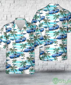 1995 Porsche 911 993 Carrera Hawaiian Shirt 3D Printed Aloha Summer Shirt Product Photo 1