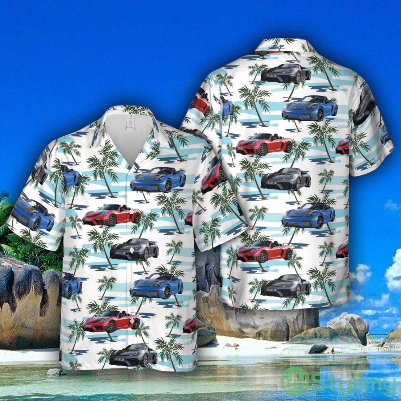 2024 Porsche 718 Spyder RS Hawaiian Shirt New Trending Summer Gift 2 2024 Porsche 718 Spyder RS Hawaiian Shirt New Trending Summer Gift Product Photo 1
