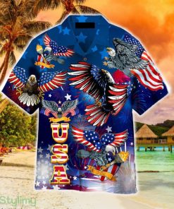 4th Of July Independence Day Eagles Hawaiian Shirt Summer For Men And Women - 4th Of July Independence Day Eagles Hawaiian Shirt Aloha For Men And Women_1