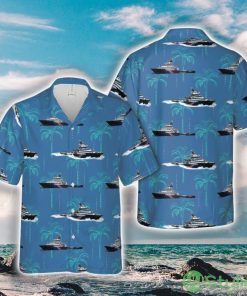 Abeille Bourbon TugBoat Aloha Short Sleeve 3D Printed Hawaiian Shirt For Men And Women Product Photo 1