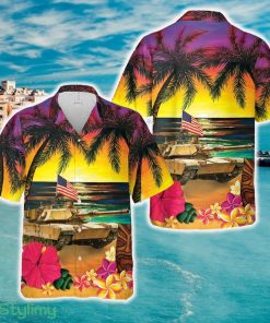 Abrams Battle Tank Hawaiian Shirt - Abrams Battle Tank Hawaiian Shirt