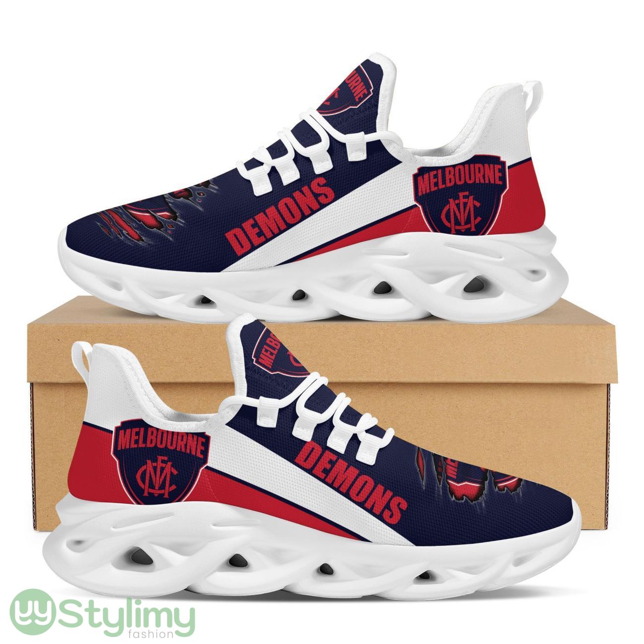 AFL Melbourne Demons Max Soul Sneakers Running Sports Shoes For Men Women 2 AFL Melbourne Demons Max Soul Sneakers Running Sports Shoes For Men Women Product Photo 2