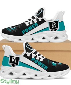 AFL Port Adelaide Power Max Soul Sneakers Running Sports Shoes Football Fans Gift Product Photo 1