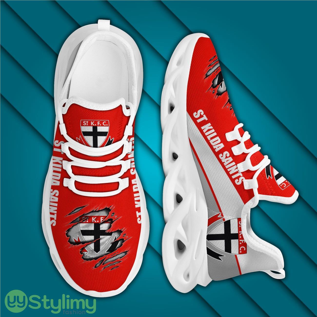 AFL St Kilda Saints Max Soul Sneakers Running Sports Shoes For Men Women 3 AFL St Kilda Saints Max Soul Sneakers Running Sports Shoes For Men Women Product Photo 3