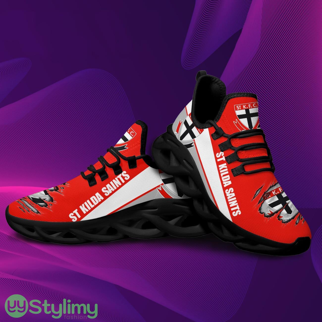 AFL St Kilda Saints Max Soul Sneakers Running Sports Shoes For Men Women 5 AFL St Kilda Saints Max Soul Sneakers Running Sports Shoes For Men Women Product Photo 5