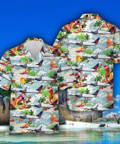 Air Canada Boeing 737-Max 8 Christmas Santa Claus Hawaiian Shirt New Trending Summer Gift Product Photo 1