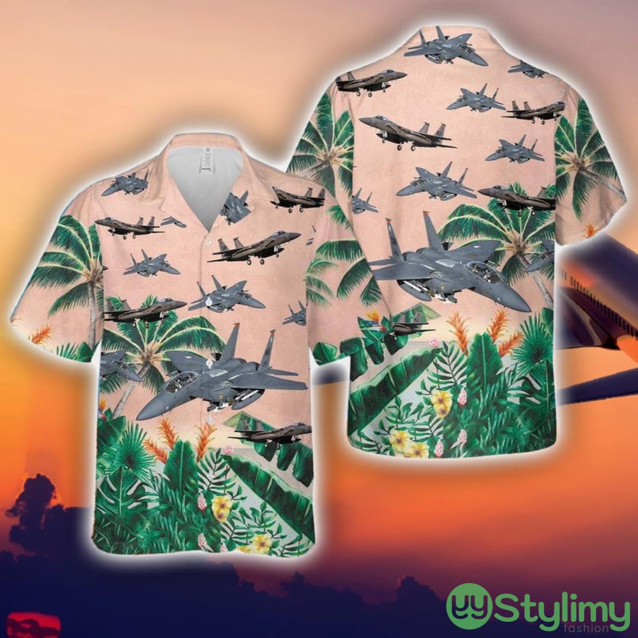 Air Force McDonnell Douglas F-15 Eagle 3D Hawaiian Shirt Summer Shirt Holiday Gift For Men And Women 2 Air Force McDonnell Douglas F-15 Eagle 3D Hawaiian Shirt Summer Shirt Holiday Gift For Men And Women Product Photo 1