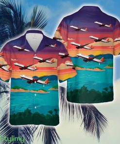 Air India Airbus A321-251NX Hawaiian Shirt - Air India Airbus A321-251NX Hawaiian Shirt