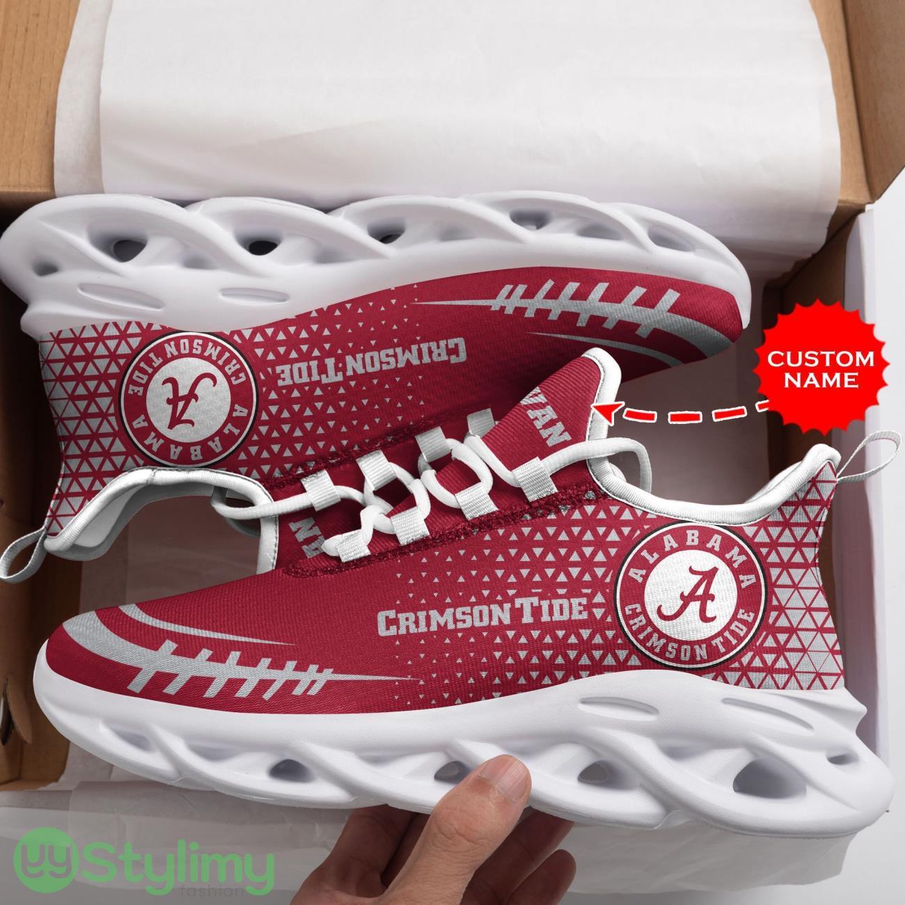 Alabama Crimson Tide Custom Name Personalized Max Soul Sneakers Running Sports Shoes For Men Women 5 Alabama Crimson Tide Custom Name Personalized Max Soul Sneakers Running Sports Shoes For Men Women Product Photo 5