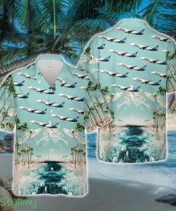 Alaska Airlines Boeing 737-900ER Hawaiian Shirt - Alaska Airlines Boeing 737-900ER Hawaiian Shirt