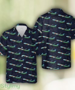 Alaska Airlines Spirit of the Islands Plane Men And Women Hawaiian Shirt Product Photo 1