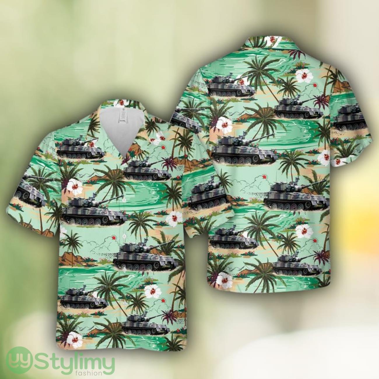 Alvis FV101 Scorpion Belgian Army 5589-01 Men And Women Hawaiian Shirt 2 Alvis FV101 Scorpion Belgian Army 5589-01 Men And Women Hawaiian Shirt Product Photo 1