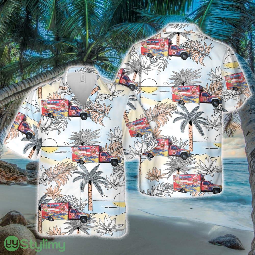 Ambulance Ice Cream Truck Hawaiian Shirt 2 Ambulance Ice Cream Truck Hawaiian Shirt - Ambulance Ice Cream Truck Hawaiian Shirt