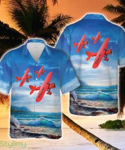 Amelia Earhart`s Red Airplane Hawaiian Shirt - Amelia Earhart`s Red Airplane Hawaiian Shirt