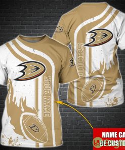 Anaheim Ducks NHL Custom Name Special T-Shirt For Fans Product Photo 1