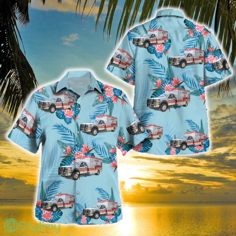 Andrews, Texas, Andrews EMS Hawaiian Shirt 2 Andrews, Texas, Andrews EMS Hawaiian Shirt - Andrews, Texas, Andrews EMS Hawaiian Shirt
