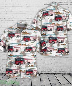 Ashtabula, Ohio, Saybrook Township Fire Department 3D Hawaiian Shirt Product Photo 1