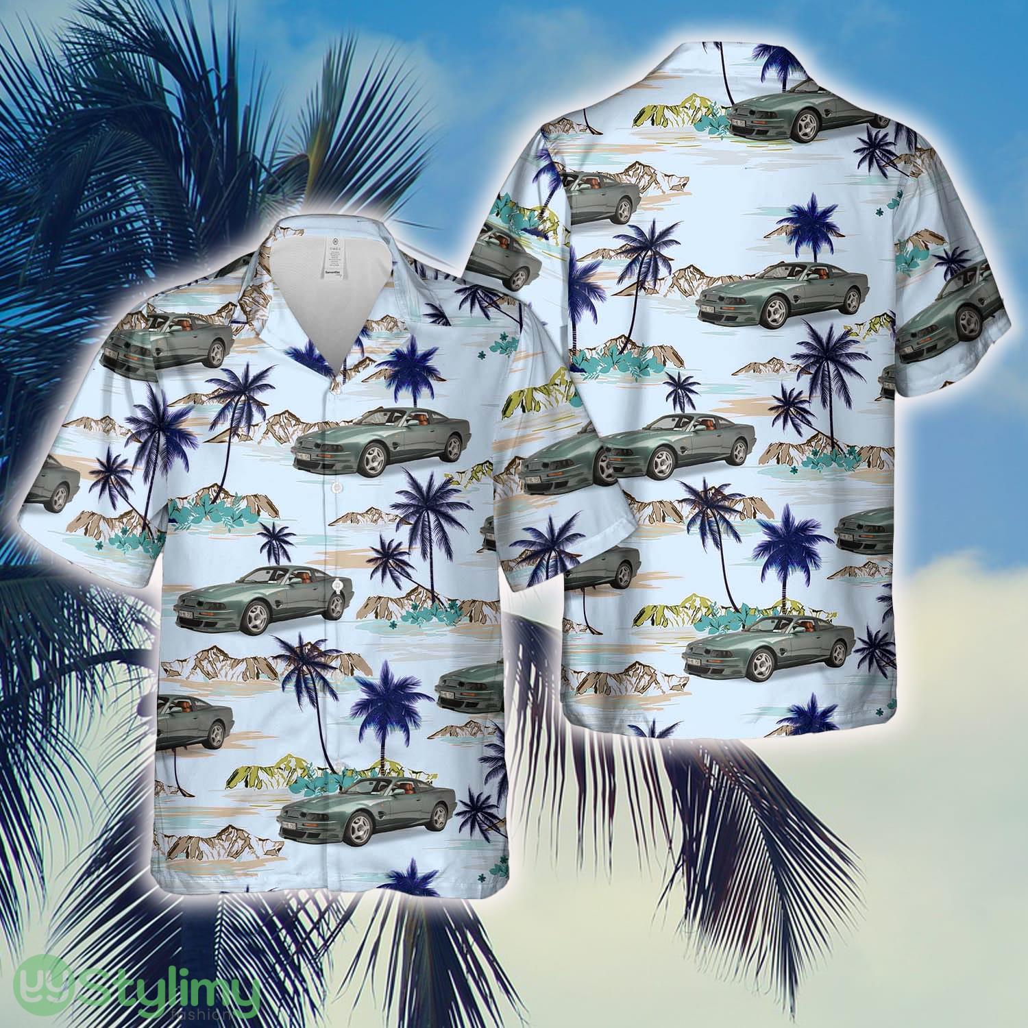 Aston Martin V8 Vantage 1999 Hawaiian Shirt 2 Aston Martin V8 Vantage 1999 Hawaiian Shirt - Aston Martin V8 Vantage 1999 Hawaiian Shirt