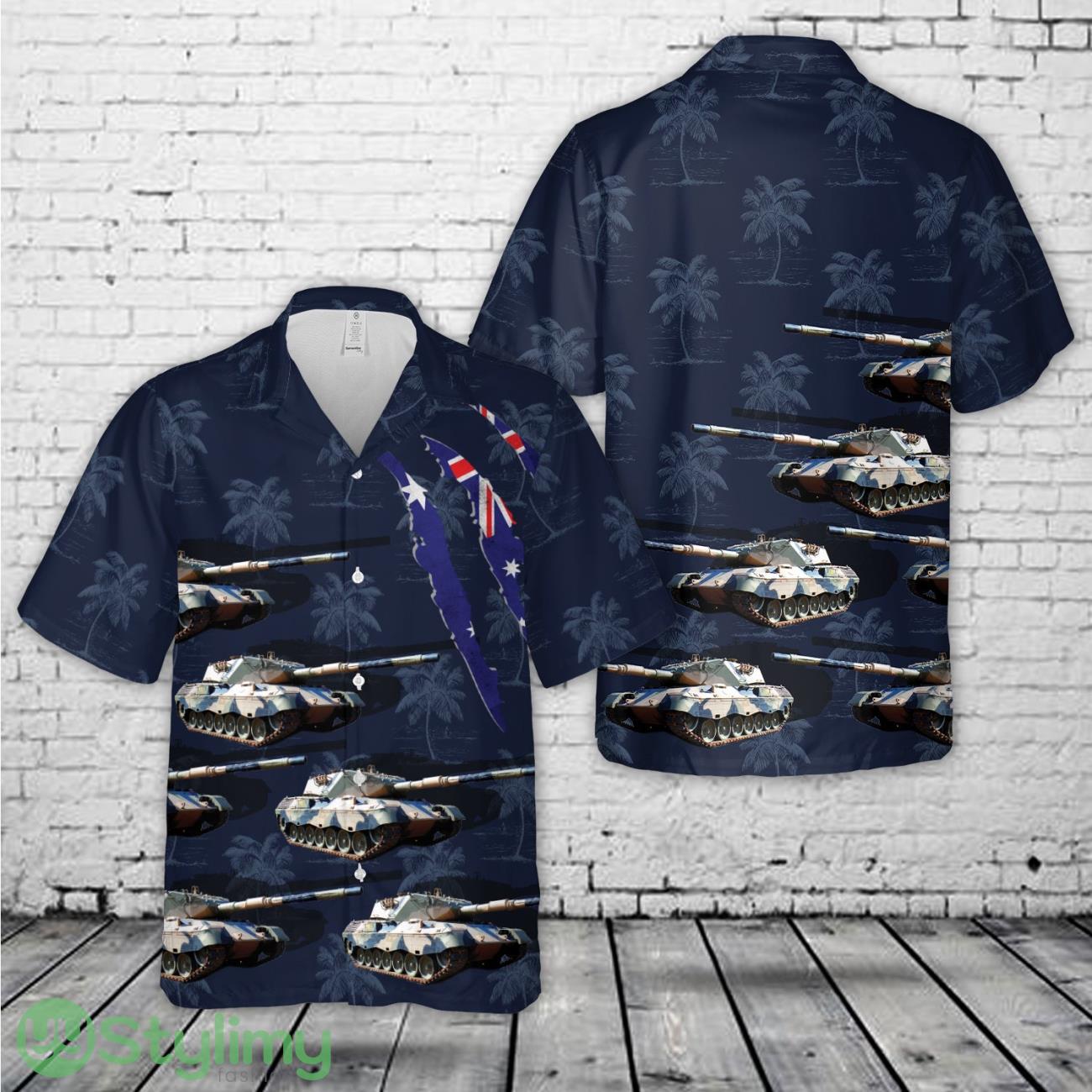 Australian Army Leopard AS1 Tank 3D Hawaiian Shirt short sleeve Men And Women Shirt 2 Australian Army Leopard AS1 Tank 3D Hawaiian Shirt short sleeve Men And Women Shirt Product Photo 1
