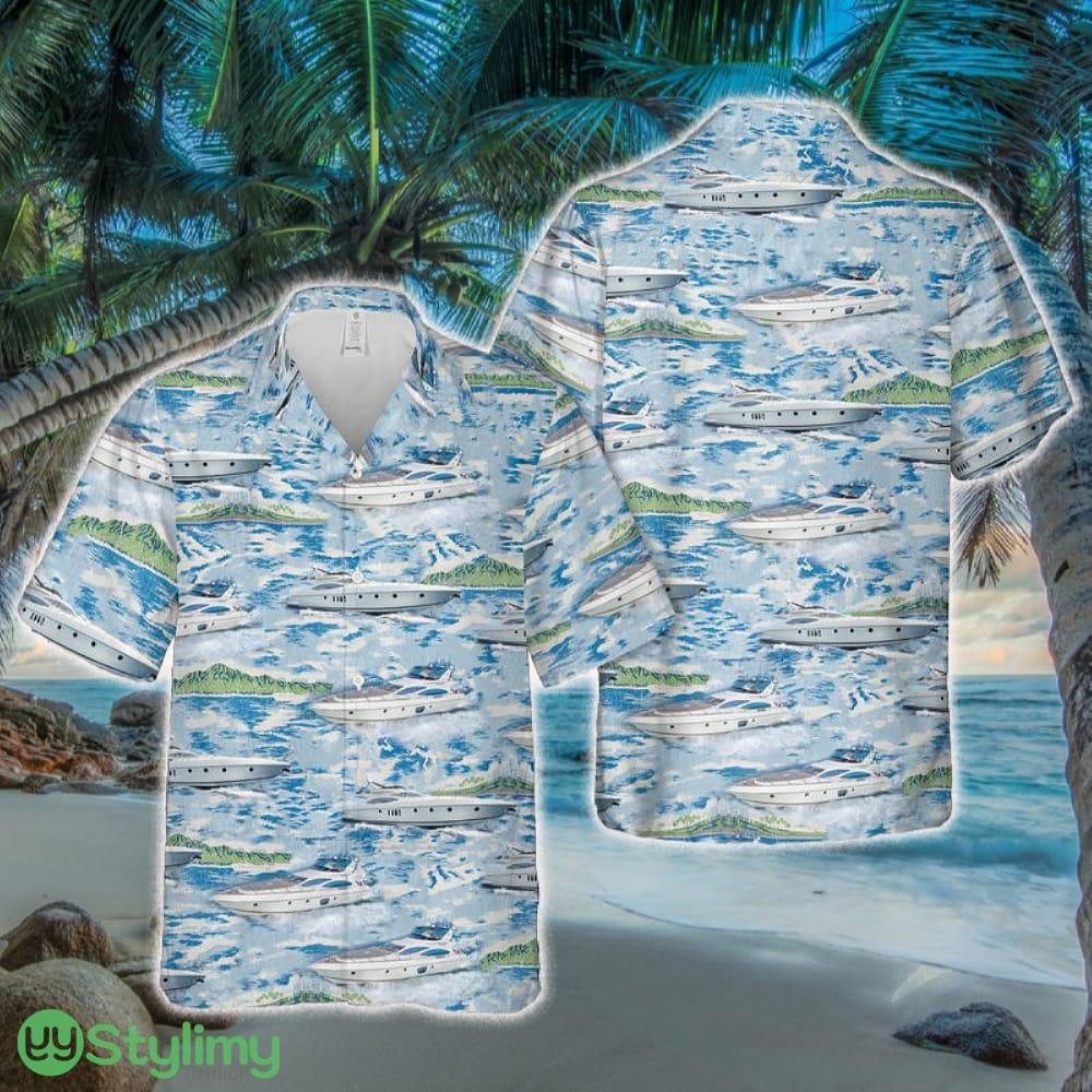 Azimut 68 Hawaiian Shirt 2 Azimut 68 Hawaiian Shirt - Azimut 68 Hawaiian Shirt