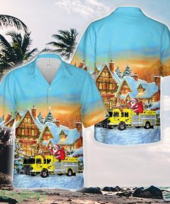 Ball Pond Volunteer Fire Company Christmas Aloha Short Sleeve 3D Printed Hawaiian Shirt For Men And Women Product Photo 1