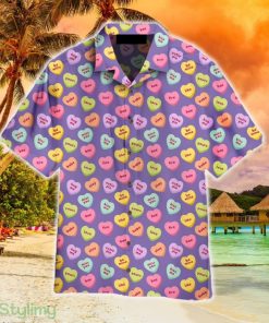 Be Mine Kiss Me Heart Pattern Hawaiian Shirt Summer For Men And Women - Be Mine Kiss Me Heart Pattern Hawaiian Shirt Aloha For Men And Women_1