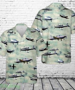 Beechcraft T-6 Texan II 3D Hawaiian Shirt Product Photo 1