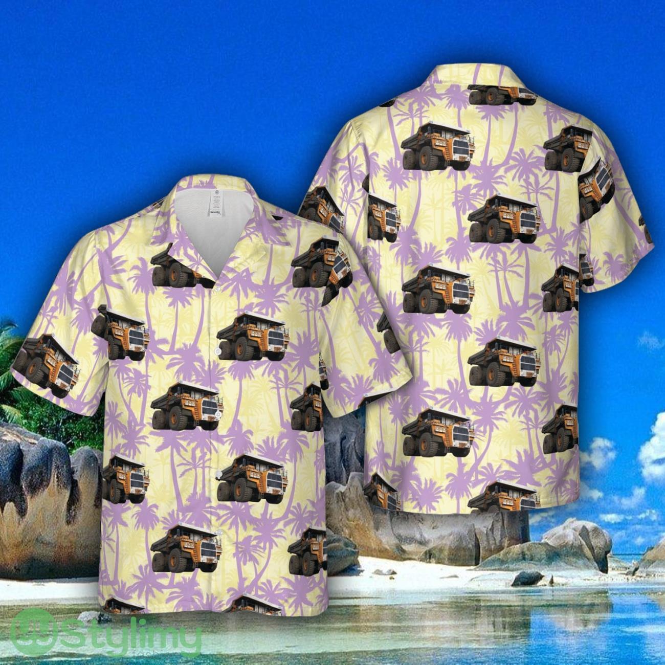 BelAZ 75600 Mining Dump Truck Hawaiian Shirt New Trending Summer Gift 2 BelAZ 75600 Mining Dump Truck Hawaiian Shirt New Trending Summer Gift Product Photo 1