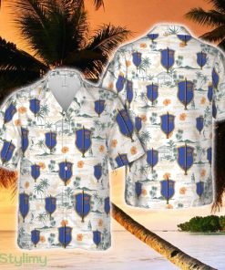 Belgian Army Motorized Brigade Hawaiian Shirt - Belgian Army Motorized Brigade Hawaiian Shirt