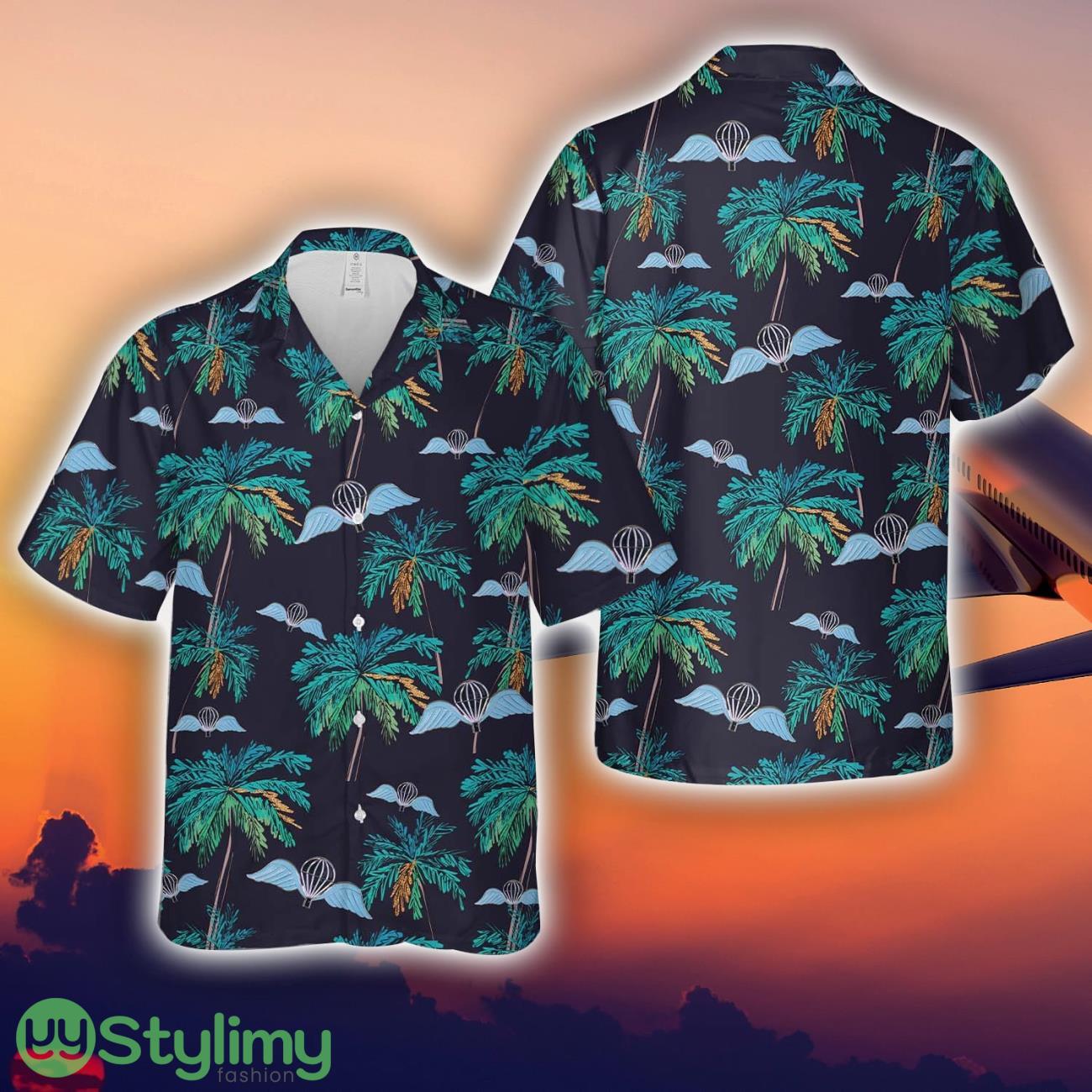 Belgian Army Parachutist Metal Jump Wings Badge Men And Women Hawaiian Shirt 2 Belgian Army Parachutist Metal Jump Wings Badge Men And Women Hawaiian Shirt Product Photo 1