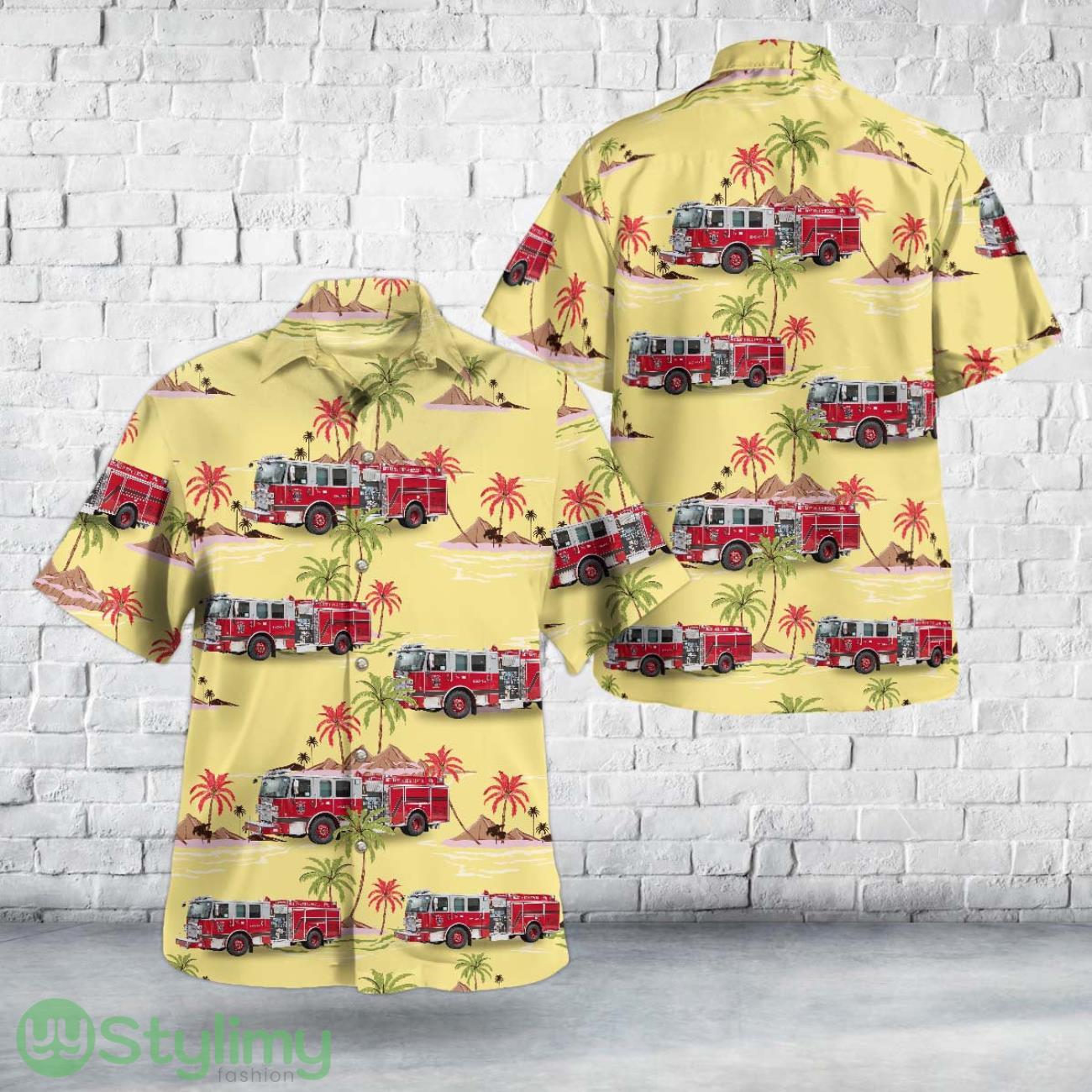 Bethany, Oklahoma, Bethany Fire & Rescue 3D Hawaiian Shirt 2 Bethany, Oklahoma, Bethany Fire & Rescue 3D Hawaiian Shirt Product Photo 1