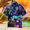 Bigfoot Happy Mardi Gras Pattern Hawaiian Shirt Summer For Men And Women - Bigfoot Happy Mardi Gras Pattern Hawaiian Shirt Aloha For Men And Women_2