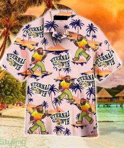 Bigfoot Hippie Eternal Growth Pink Hawaiian Shirt Summer For Men And Women - Bigfoot Hippie Eternal Growth Pink Hawaiian Shirt Aloha For Men And Women_1