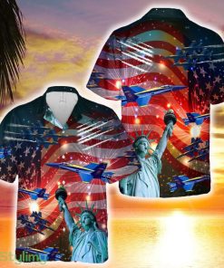Blue Angels Air Show 4th July Hawaiian Shirt - Blue Angels Air Show 4th July Hawaiian Shirt