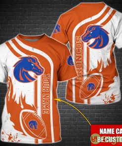 Boise State Broncos NCAA1 Custom Name Special T-Shirt For Fans Product Photo 1