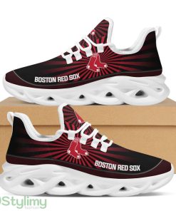 Boston Red Sox Light Flashes Design Trending Max Soul Clunky Sneaker Shoes For Mens Womens Major League Baseball Team Fans Product Photo 1