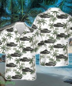 British Army Cruiser Mk.VIII A27M Cromwell Mk.VI Hawaiian Shirt - British Army Cruiser Mk.VIII A27M Cromwell Mk.VI Hawaiian Shirt