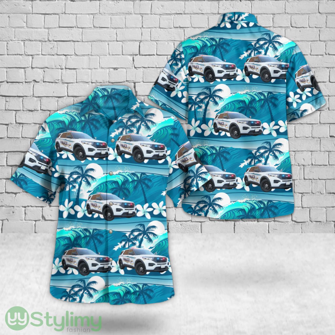 Bryan,Ohio Police Department 2020-21 Ford Police Interceptor Utility 3D Hawaiian Shirt short sleeve Men And Women Shirt 2 Bryan,Ohio Police Department 2020-21 Ford Police Interceptor Utility 3D Hawaiian Shirt short sleeve Men And Women Shirt Product Photo 1