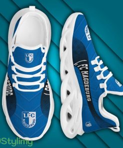 Bundesliga . FC Magdeburg New Trending 3D Printed Max Soul Clunky Sneaker Shoes For Men Women Product Photo 1