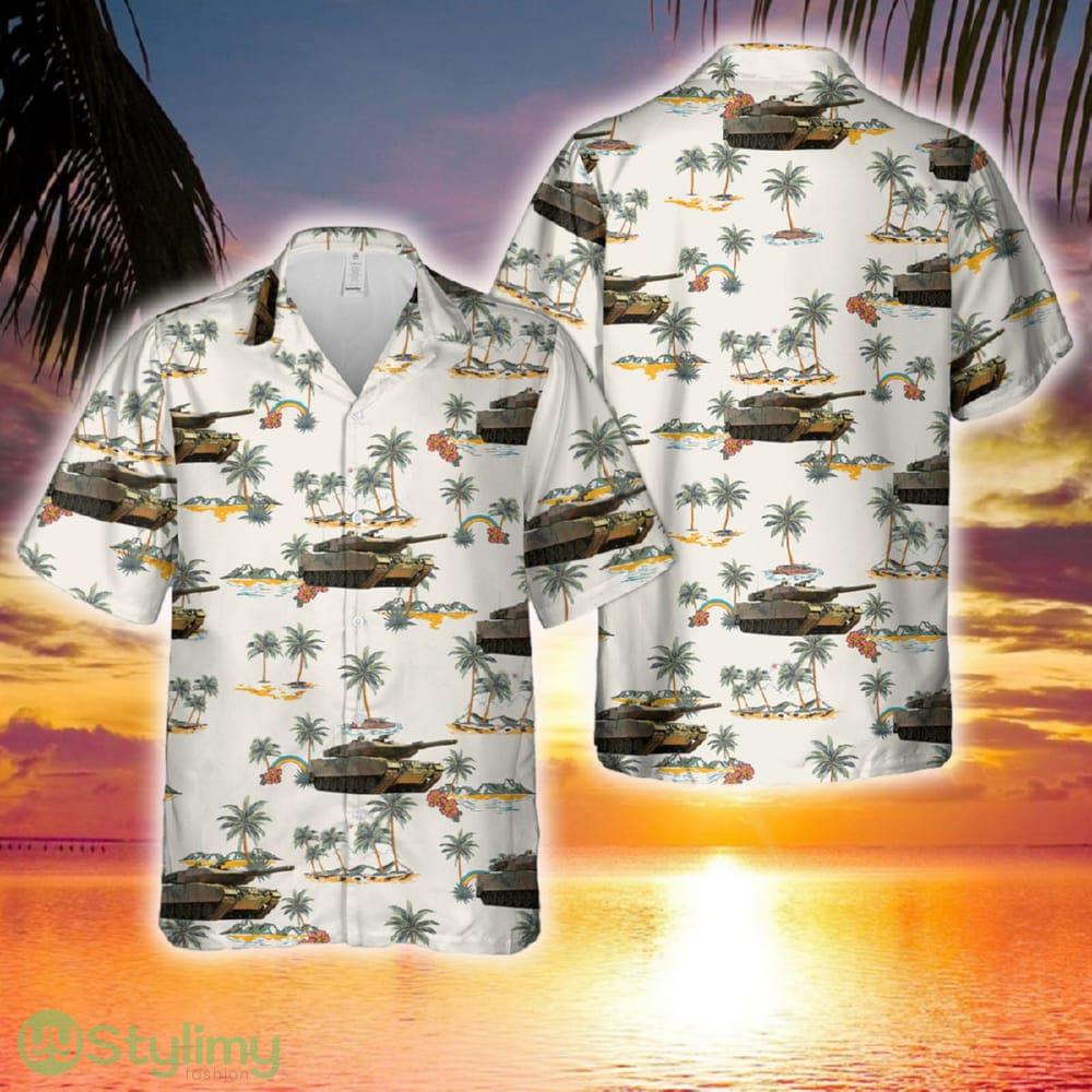Bundeswehr Kampfpanzer Leopard 2A5 Hawaiian Shirt 2 Bundeswehr Kampfpanzer Leopard 2A5 Hawaiian Shirt - Bundeswehr Kampfpanzer Leopard 2A5 Hawaiian Shirt
