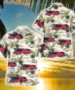 Burleson, Texas, Burleson Fire Department Hawaiian Shirt - Burleson, Texas, Burleson Fire Department Hawaiian Shirt