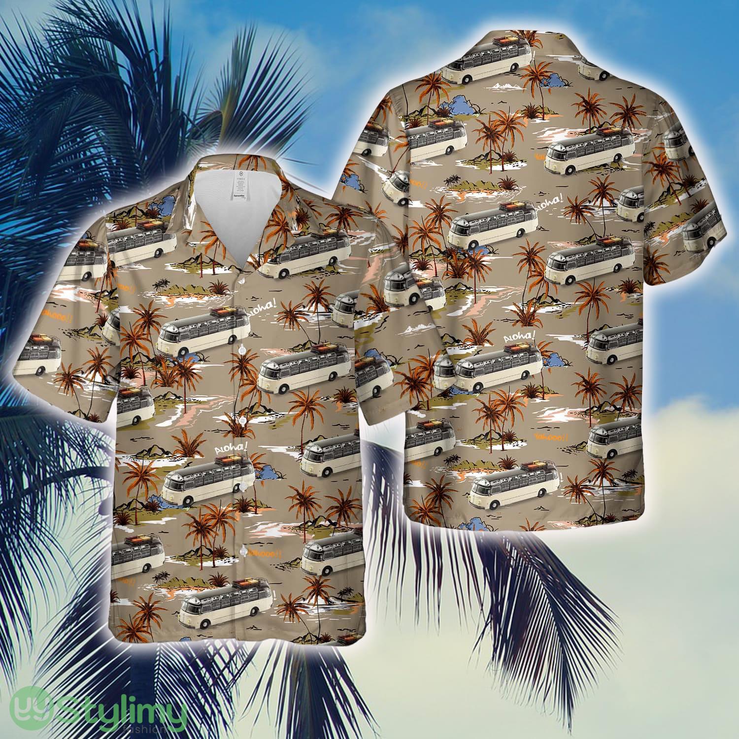 Bus Luxury Touringcar Coach Liner France 1955 Hawaiian Shirt 2 Bus Luxury Touringcar Coach Liner France 1955 Hawaiian Shirt - Bus Luxury Touringcar Coach Liner France 1955 Hawaiian Shirt