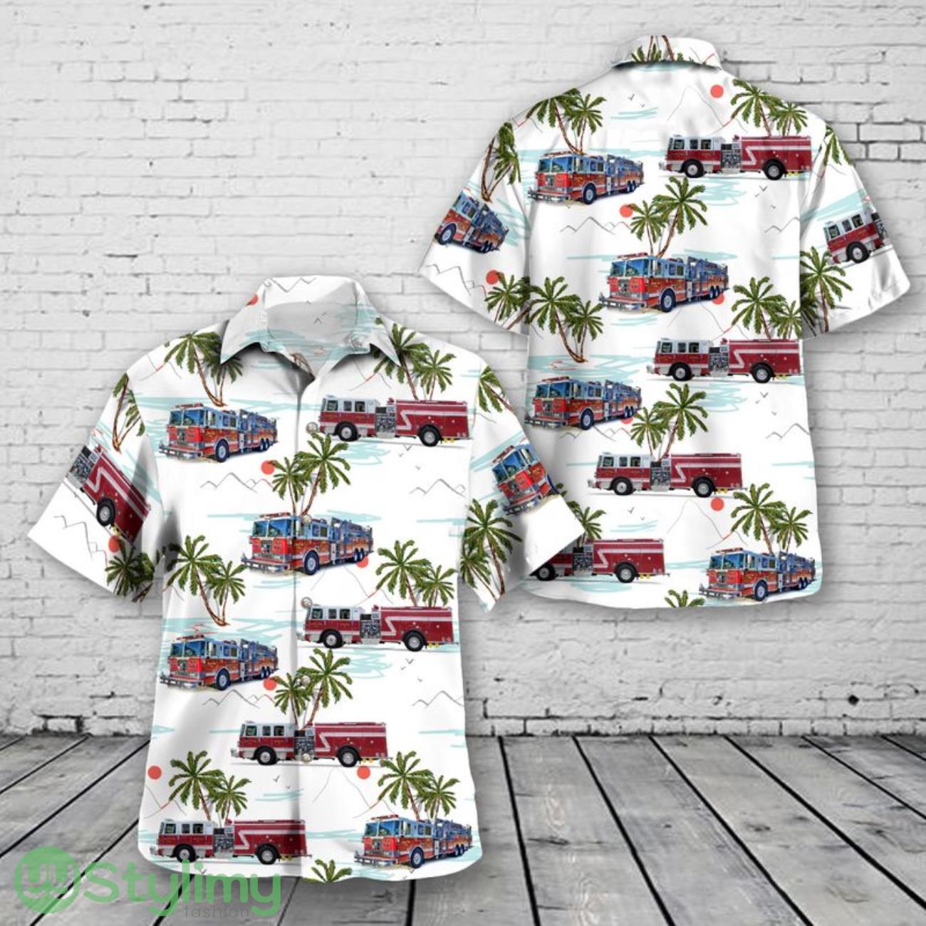 Canton, New York, Canton Fire Department 3D Hawaiian Shirt short sleeve Men And Women Shirt 2 Canton, New York, Canton Fire Department 3D Hawaiian Shirt short sleeve Men And Women Shirt Product Photo 1