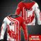 Carolina Hurricanes NHL Custom Name 3D Hoodie All Over Printed Product Photo 2
