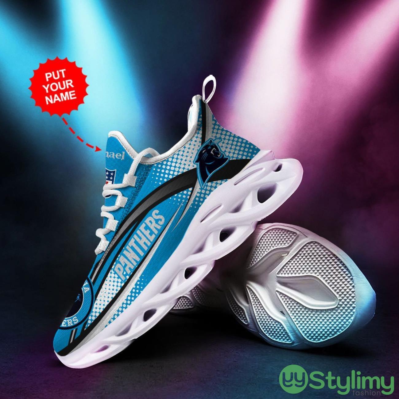 Carolina Panthers Custom Personalized Max Soul Sneakers Running Sports Shoes For Men Women 4 Carolina Panthers Custom Personalized Max Soul Sneakers Running Sports Shoes For Men Women Product Photo 4