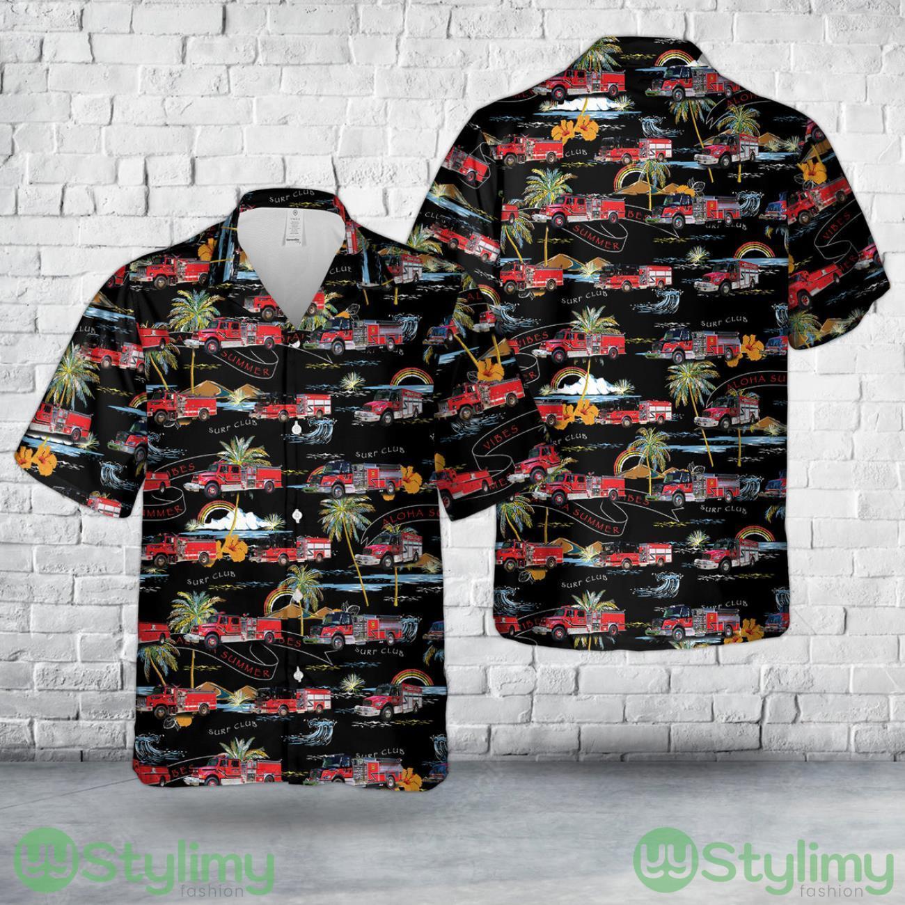 Carolina, Rhode Island, Richmond Carolina Fire District Hawaiian Shirt 3D Printed Shirt Beach Gift 2 Carolina, Rhode Island, Richmond Carolina Fire District Hawaiian Shirt 3D Printed Shirt Beach Gift Product Photo 1