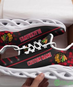 Chicago Blackhawks Custom Name Max Soul Sneaker Shoes For Fan For Men Women Product Photo 1