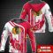 Chicago Blackhawks NHL Custom Name 3D Hoodie All Over Printed Product Photo 2