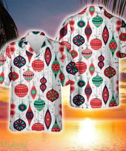 Christmas Ornaments In Retro Style Hawaiian Shirt - Christmas Ornaments In Retro Style Hawaiian Shirt